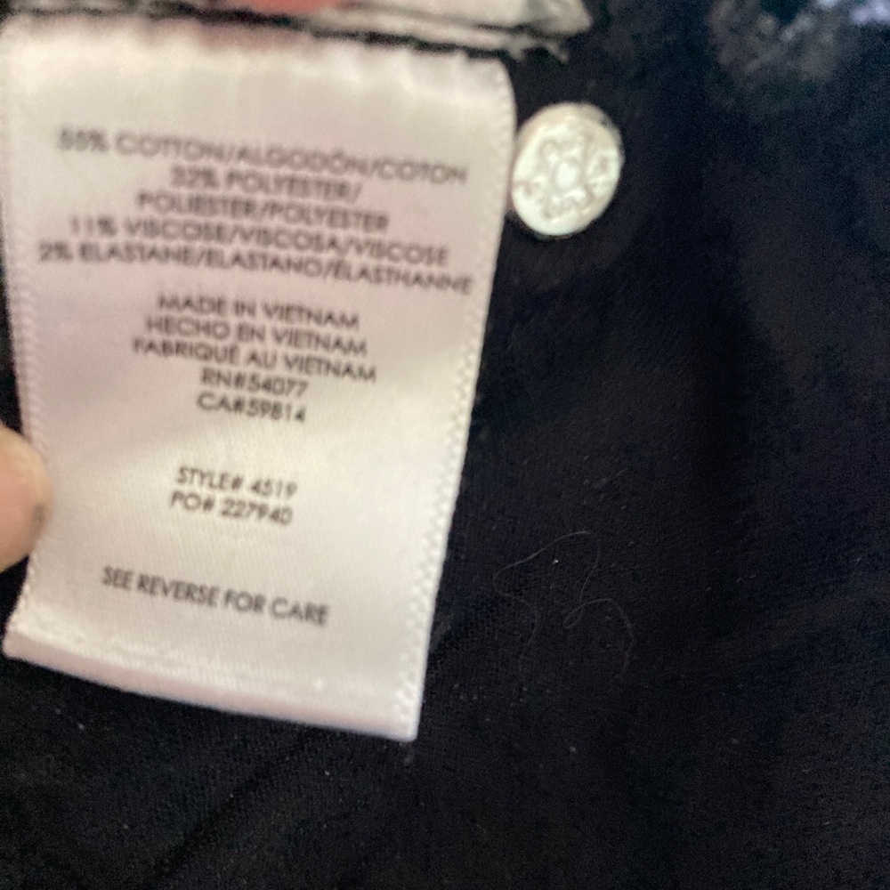 Cabi 4519 size 12  high low crop NWT - Picture 4 of 7